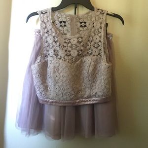 TWO PIECE HOMECOMING DRESS